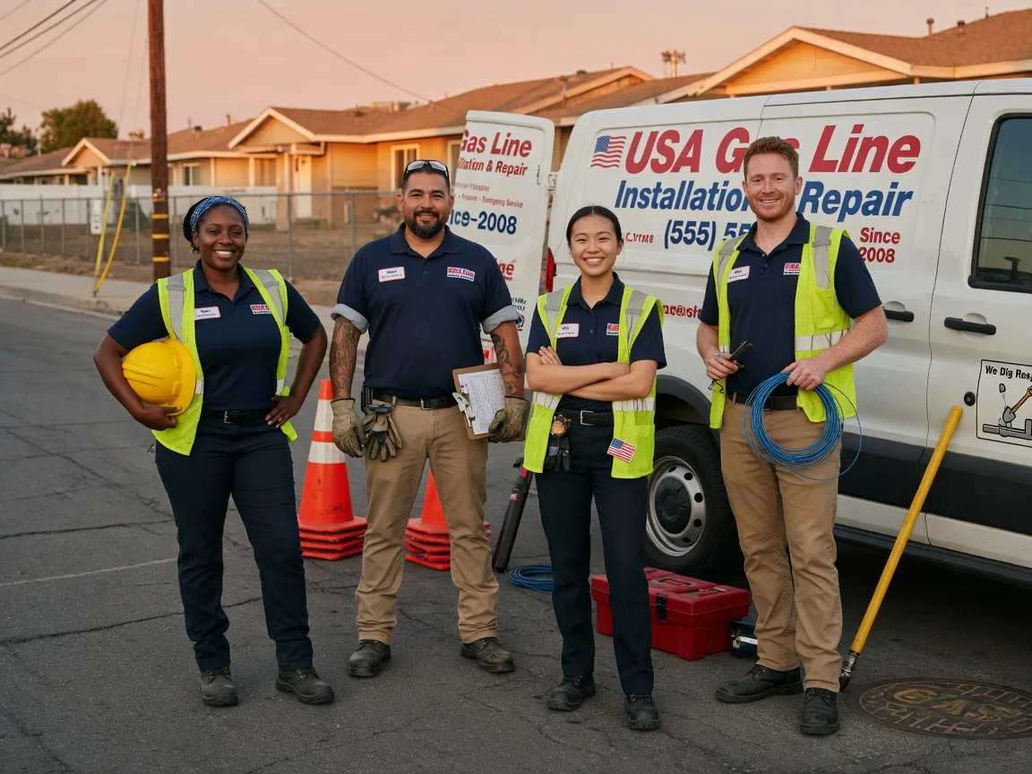 Gas Line Installation company in Iota, LA